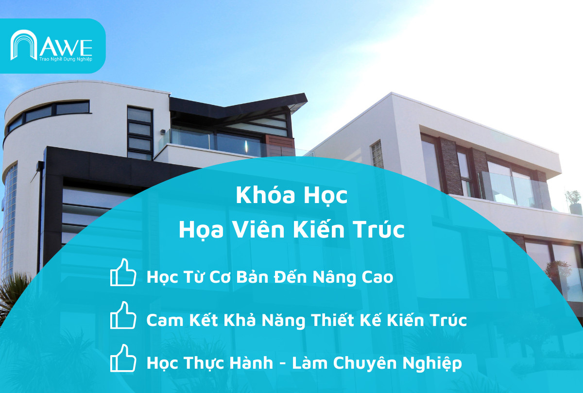 khoa-hoc-hoa-vien-kien-truc-4 lý do nên học diễn họa kiến trúc tại AWE