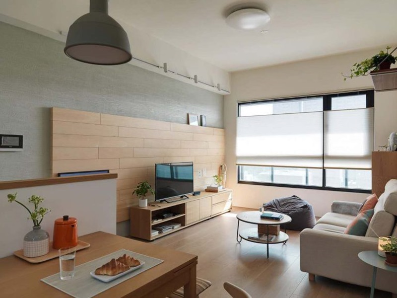 Mẫu phòng khách hợp phong thủy cho người mệnh Kim - Mẫu 8