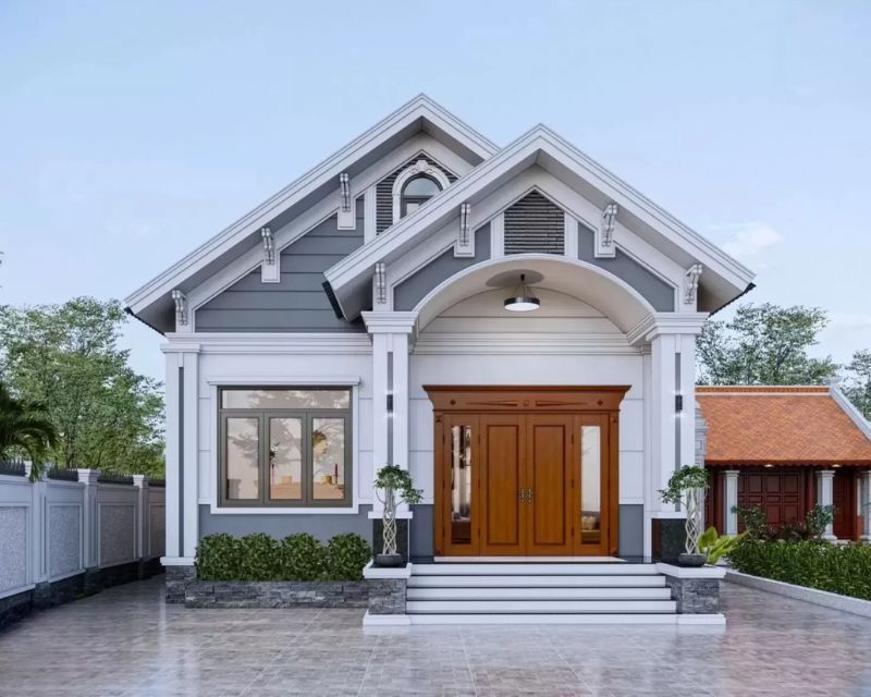 Tận hưởng cuộc sống tiện nghi trong căn nhà 1 tầng 5x20, 3 phòng ngủ, mái Thái